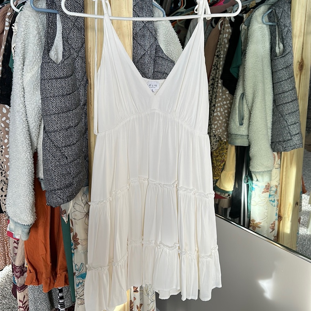 White dress